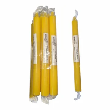 Pack de 10 Velas Amarillas lisas esotéricas