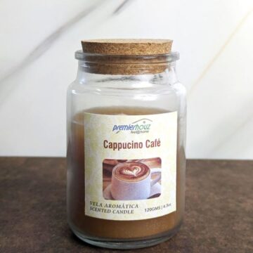 Vela Aromática capuccino cafe