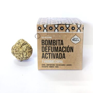 Sahumerio Bombita Defumación 7 hierbas Copal 8un