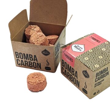 Bombas Carbón Vegetal 7 Poderes 12un