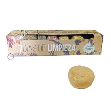 Marca: Sagrada Madre Contenido: 7 pastillas sahumerio, una para cada día.