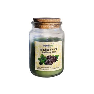 Vela Aromática Albahaca Mora 120 gramos