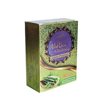 Jabón de Aloe Vera y Albahaca con glicerina