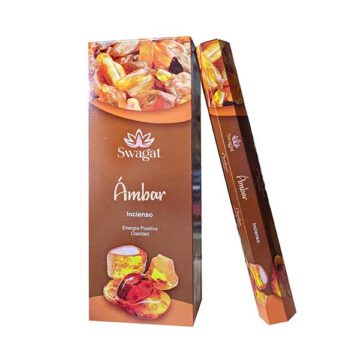 Incienso Hexagonal Ambar Swagat