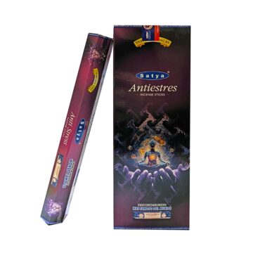 Incienso de Anti Estrés Hexagonal Premium (Varita Blanca)