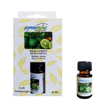 Bergamota. Esencia Aceite Aromaterapia Premierhouz 10ml