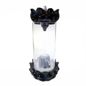 Cascada de Humo de vidrio + 10 Inciensos cono