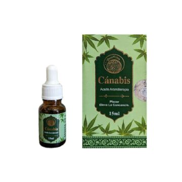Aceite con Aroma a Cannabis 15ml. Aromaterapia Desi Vibes