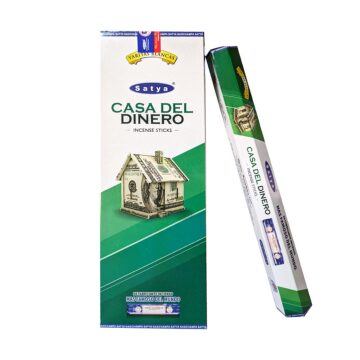 Incienso de Casa del Dinero SATYA Premium (Varita Blanca)