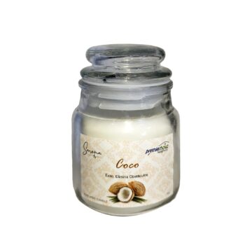 Vela Aromática de Coco