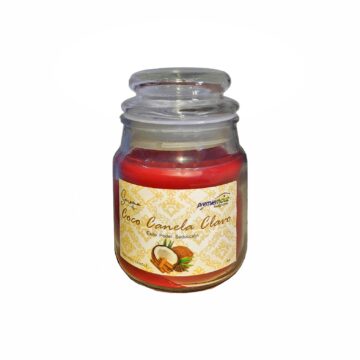 Vela Aromática de Coco Canela Clavo