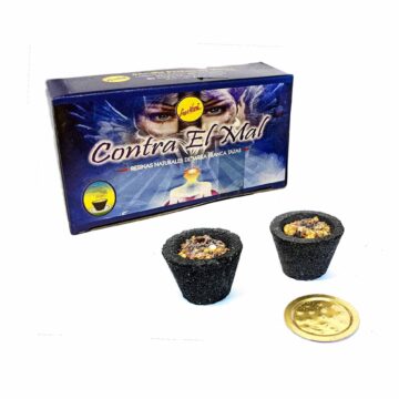 Carbón Sahumerio Sambrani Resina de Contra el Mal. 24 unidades