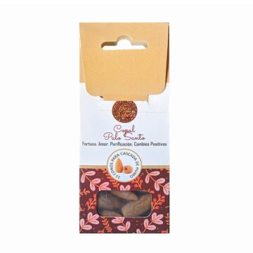 Incienso cono cascada aroma Copal Palo Santo