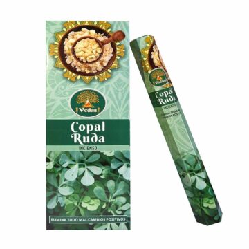 Incienso Copal Ruda Hex VEDAS