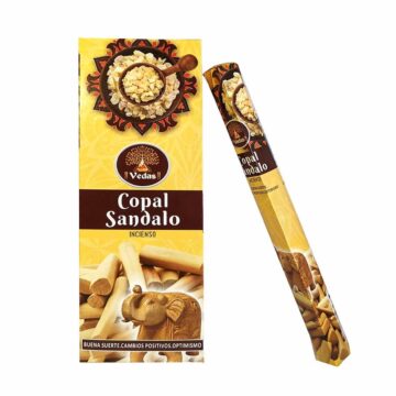 Incienso Copal Sándalo Hex VEDAS