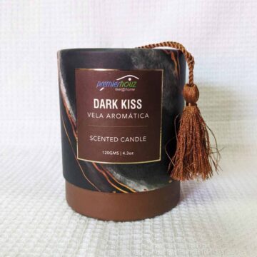 Vela Aromática Dark Kiss 120 gramos (Con borla)