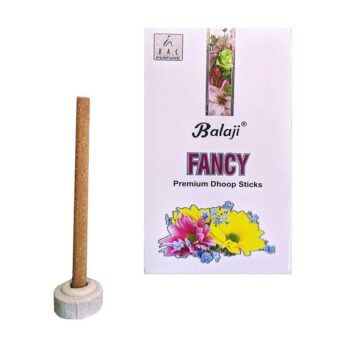 Incienso Dhoop Fancy de Balaji 8cm (Unidad)