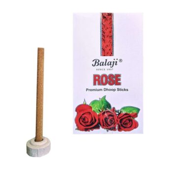 Incienso Dhoop de Rosa Balaji DOCENA