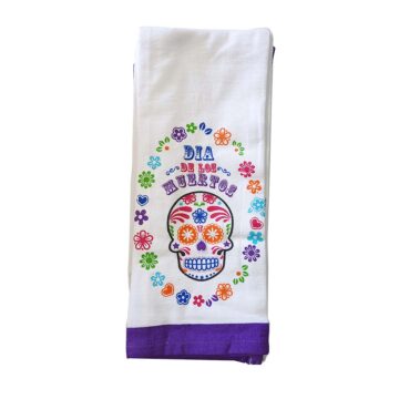 Paños de Dia de Los Muertos - 12 unidades