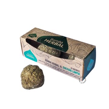 Sahumerio Bomba Herbal XL Energía Limpia