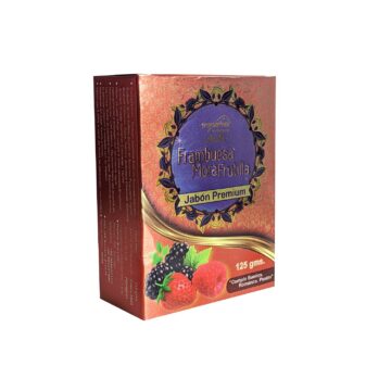 Jabón de Frambuesa Mora Frutilla con glicerina