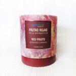 Vela Aromática Frutas Rojas 120 gramos (Sin borla)
