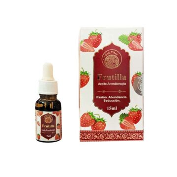 Esencia Aceite de Frutilla 15ml. Aromaterapia Desi Vibes