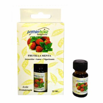 Frutilla Menta. Aceite Aromaterapia Premierhouz 10ml