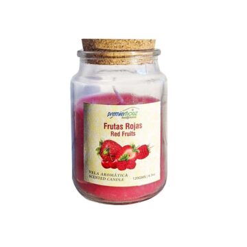 Vela Aromática Frutos Rojos 120 gramos