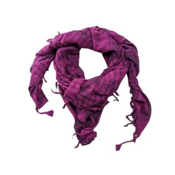 Pañuelo shemagh Palestina Fucsia con negro