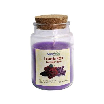 Vela Aromática Lavanda Rosa 120 gramos