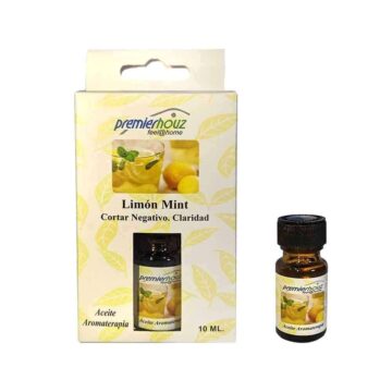 Limón Menta. Aceite Aromaterapia Premierhouz 10ml
