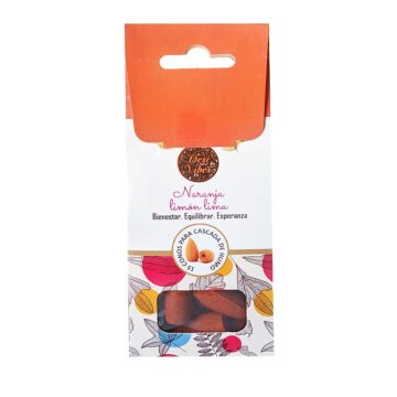 Incienso cono cascada aroma Naranja Limón Lima