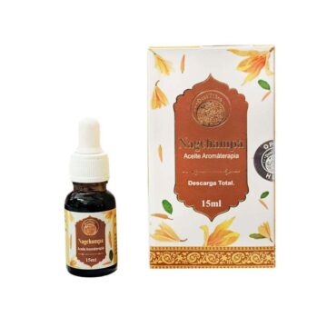 Esencia Aceite de Nag Champa 15ml. Aromaterapia Desi Vibes