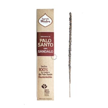 Incienso Palo Santo con Sándalo Sagrada Madre