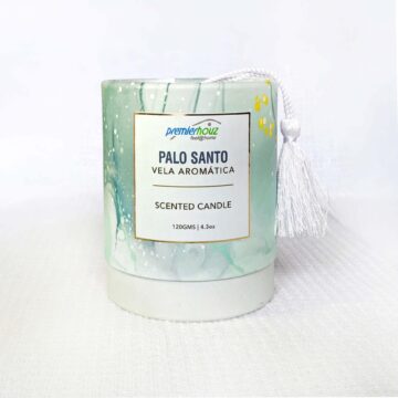 Vela Aromática Palo Santo 120 gramos (Con borla)