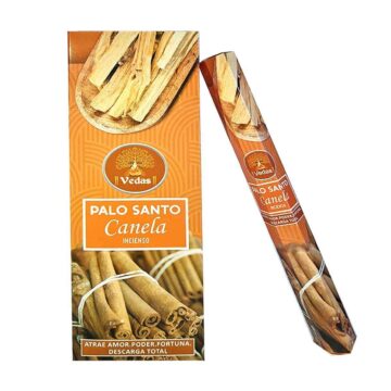 Incienso Palo Santo Canela Hex VEDAS