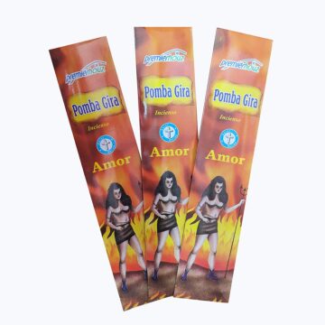 Pomba Gira incienso pouch Pack de 3