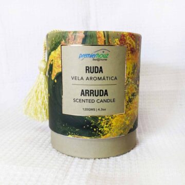 Vela Aromática Ruda 120 gramos (Con borla)
