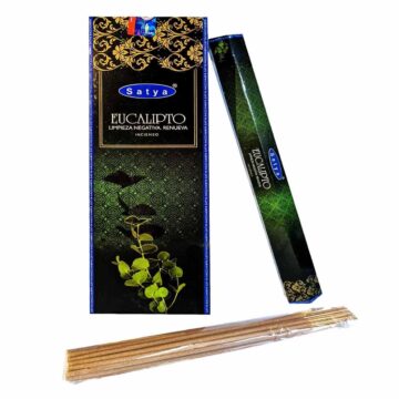 Incienso de Eucalipto. Hexagonal Premium (Varita Blanca)