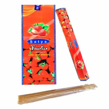Incienso de Frutilla. Hexagonal Premium (Varita Blanca)