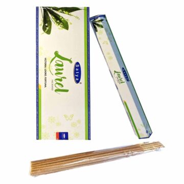 Incienso de Laurel. Hexagonal Premium (Varita Blanca)