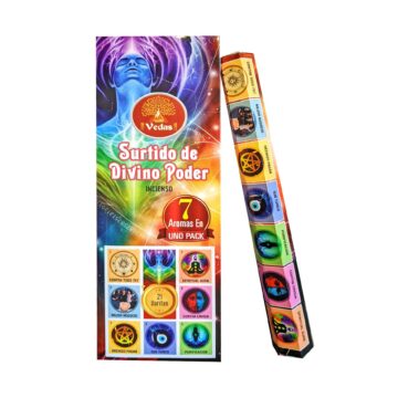 Incienso Surtido de Divino Poder VEDAS 7 EN 1