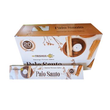 Incienso de Palo Santo linea Trishul