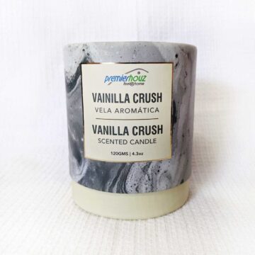Vela Aromática Vainilla Crush 120 gramos (Sin borla)