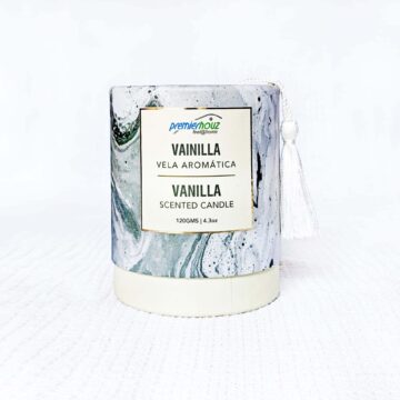 Vela Aromática Vainilla 120 gramos (Con borla)