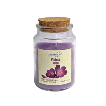 Vela Aromática Violeta 120 gramos