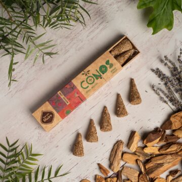 Incienso en Cono Pachuli - Palo Santo