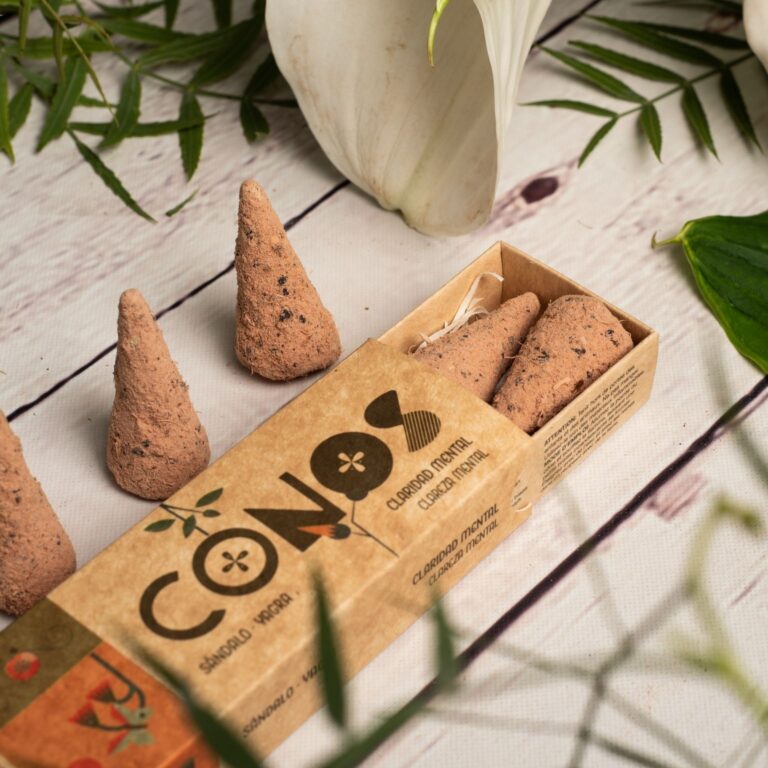 Incienso en Cono Sándalo Yagra Sagrada Madre