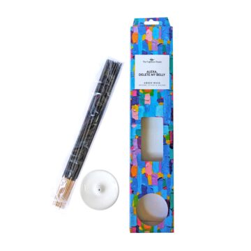 Set Incienso Ambar Almizcle 20 varitas + porta incienso